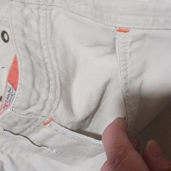 Aeropostale Khaki Shorts w/button back pockets Sz 3-4 juniors - Picture 11 of 11